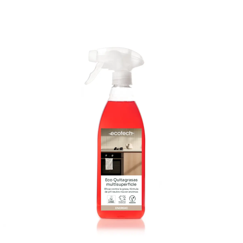 Quitagrasas Multisuperficies 750 ml ecológico ECOTECH ENERGIC · CG
