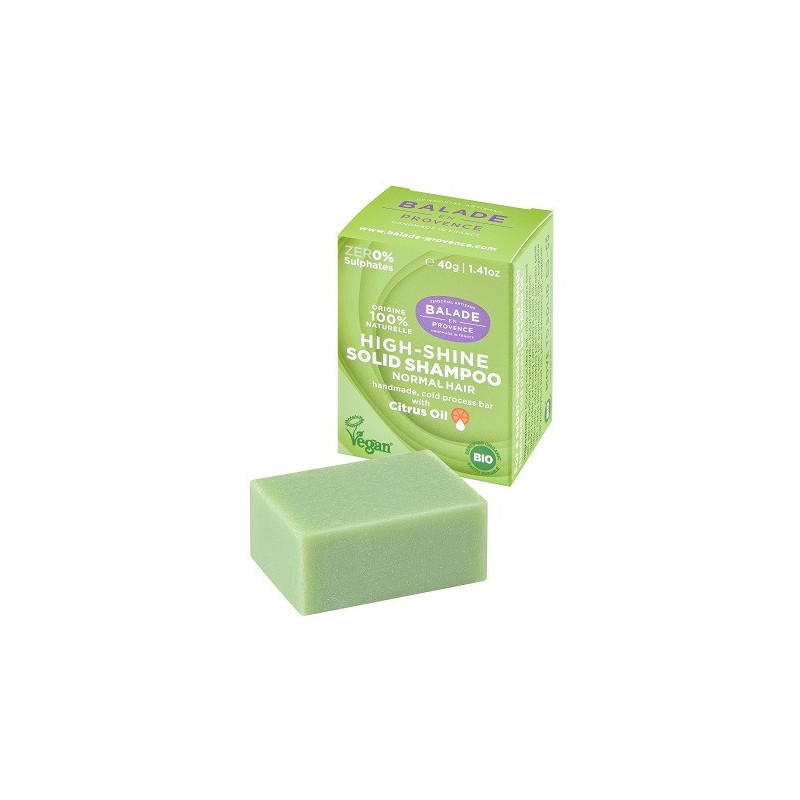 Champú sólido de brillo para todo tipo de cabello Balade en Provence