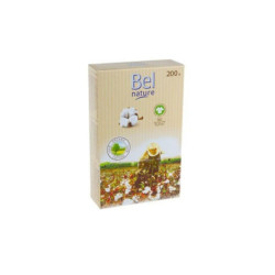 Caja de 200 hisopos de algodón Bel Nature