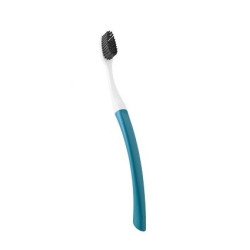 Cepillo de dientes con cabeza reemplazable Edith - Medium azul marino Bioseptyl
