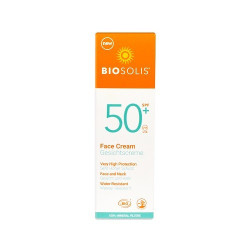 Crema protección solar facial SPF50+ Biosolis