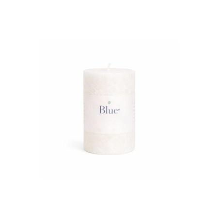 Vela Alta de Estearina BIO Blanca Blue