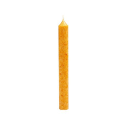 Vela larga de Estearina BIO Naranja Claro Blue