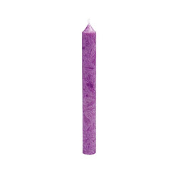 Vela larga de Estearina BIO Violeta Blue