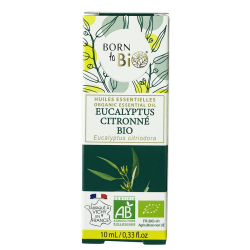 Aceite esencial de eucalyptus citriodora orgánico Born to Bio 10 ml