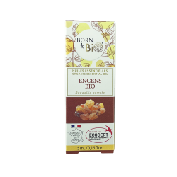 Aceite esencial de incienso orgánico (Boswellia serrata) Born to Bio 5 ml