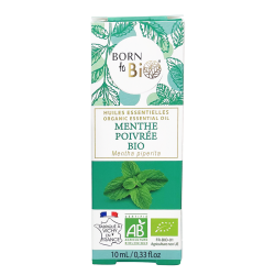 Aceite esencial de menta orgánica (Mentha piperita) Born to Bio 10 ml