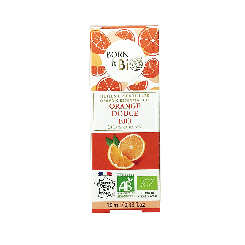 Aceite esencial de naranja dulce orgánico Born to Bio 10 ml