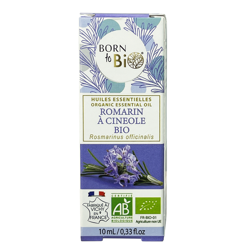 Aceite esencial de romero cineol orgánico Born to Bio 10 ml