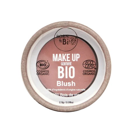 Colorete Orgánico Born to Bio Nº1 Bois De Rose 2,5G