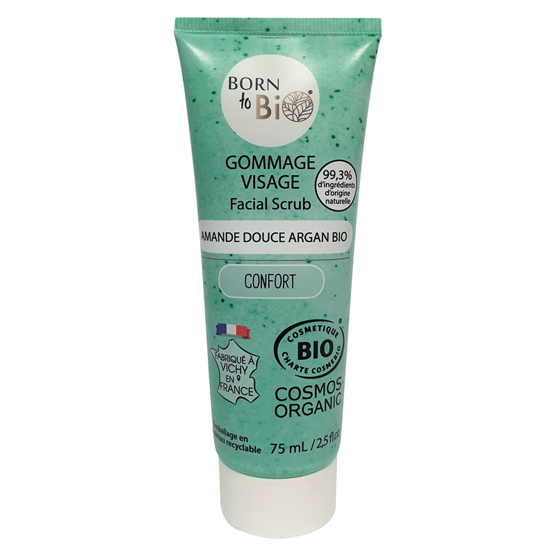 Exfoliante Facial Para Pieles Normales Born to Bio 75 ml