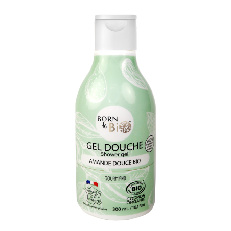 Gel de Ducha Ecológico de Almendra Dulce Born to Bio 300 ml