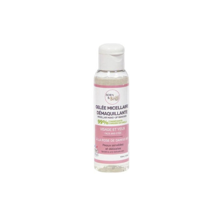 Gel Micelar Desmaquillante Rosa de Damasco Certificado Bio 100ml Born to Bio