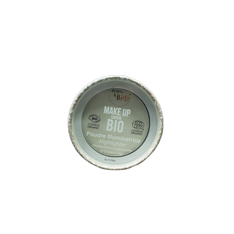 Iluminador orgánico Born to Bio Nº1 Iridescent White 7G