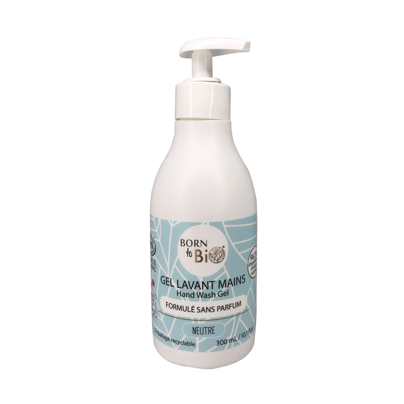 Jabón Líquido Neutro Sin Perfume Cosmos Orgánico Born to Bio 300 ml