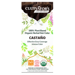 Tinte orgánico Castaño Cultivator's 100 gr. Ecocert -…