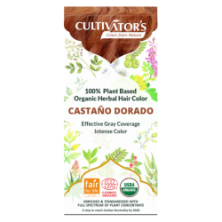 Tinte orgánico Castaño Dorado Cultivator's 100 gr. Ecocert