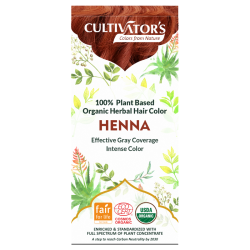 Tinte orgánico Henna Cultivator's 100 gr. Ecocert