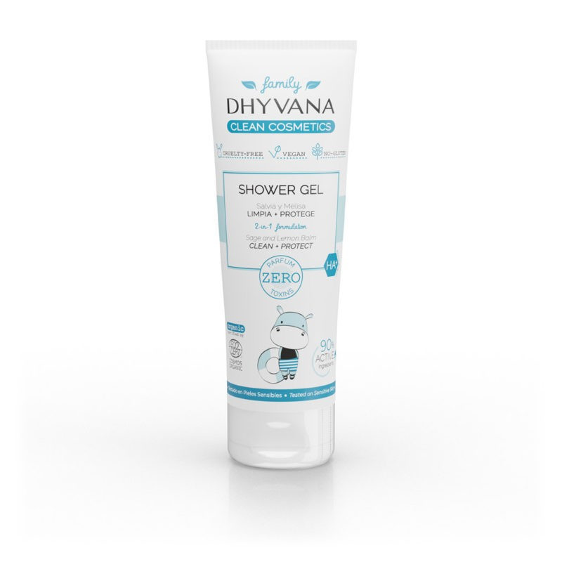 Gel Ducha y Baño pH Neutro 100% Natural 200ml Dhyvana