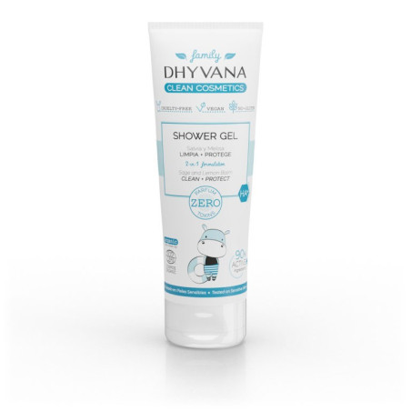 Gel Ducha y Baño pH Neutro 100% Natural 200ml Dhyvana