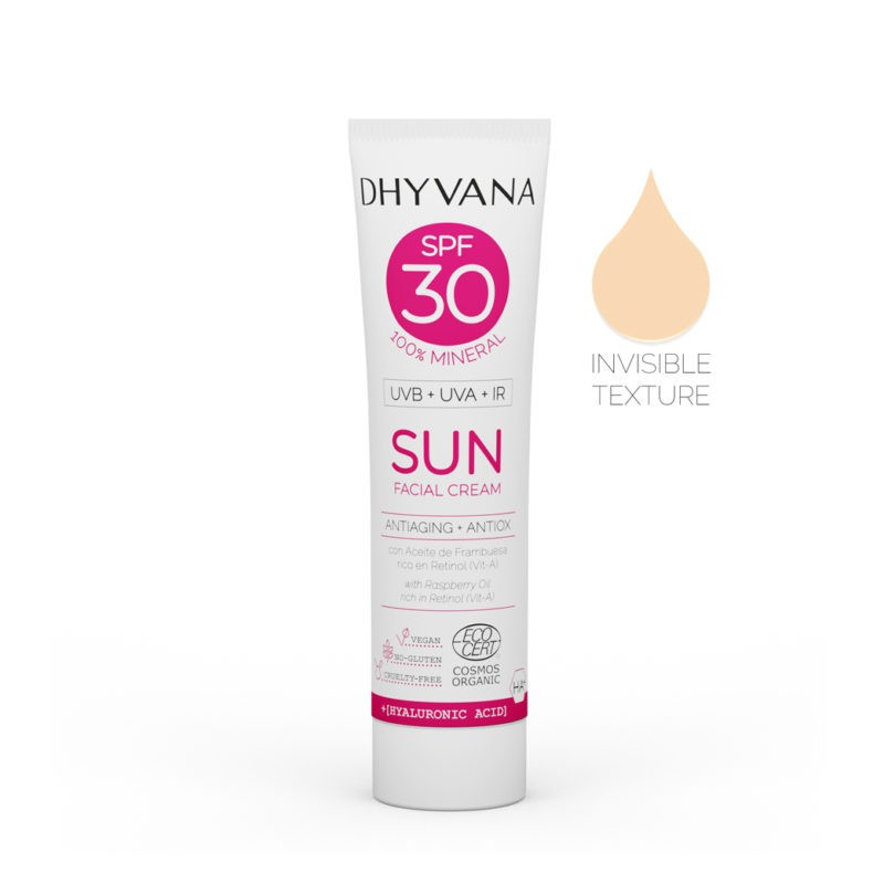 Protector Solar 100% Natural Mineral SPF 30 Dhyvana