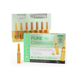 Sérum para Piel Sensible y con Rojeces - Pure Cannabis Dhyvana (7 Ampollas)