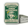 Jabonera de aluminio para sólidos con escurridor Ecoapply
