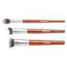 Set de brochas contouring 3 piezas Ecoapply