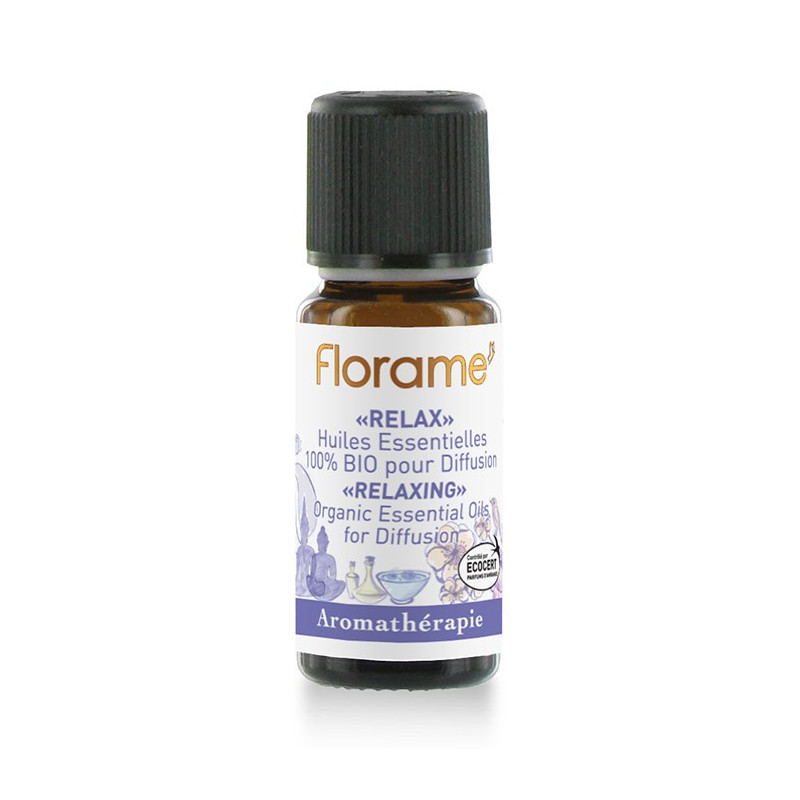 Composición BIO de aceites esenciales Relax Florame