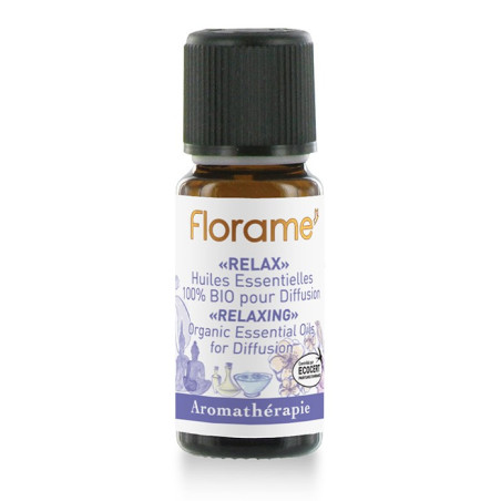 Composición BIO de aceites esenciales Relax Florame