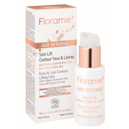 Contorno de ojos y labios efecto lifting Age Intense Florame