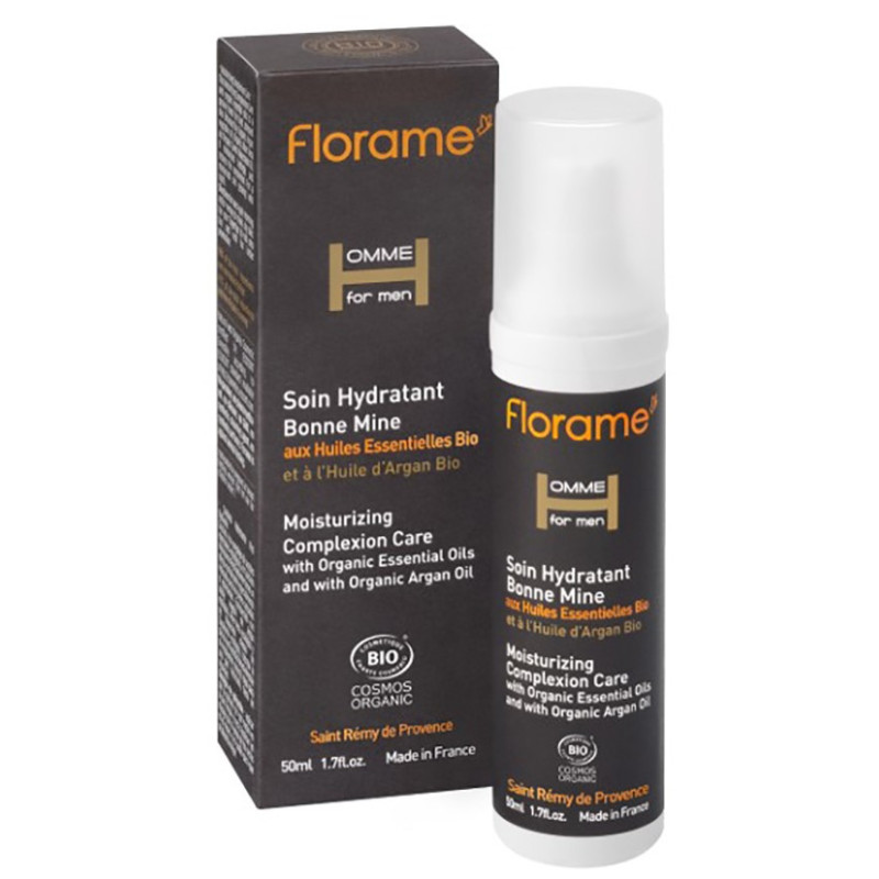 Crema hidratante Bio Buena Cara Hombre Florame