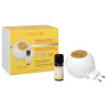 Difusor eléctrico + Composición BIO de aceites esenciales Antimosquitos verano tranquilo con citronella Florame
