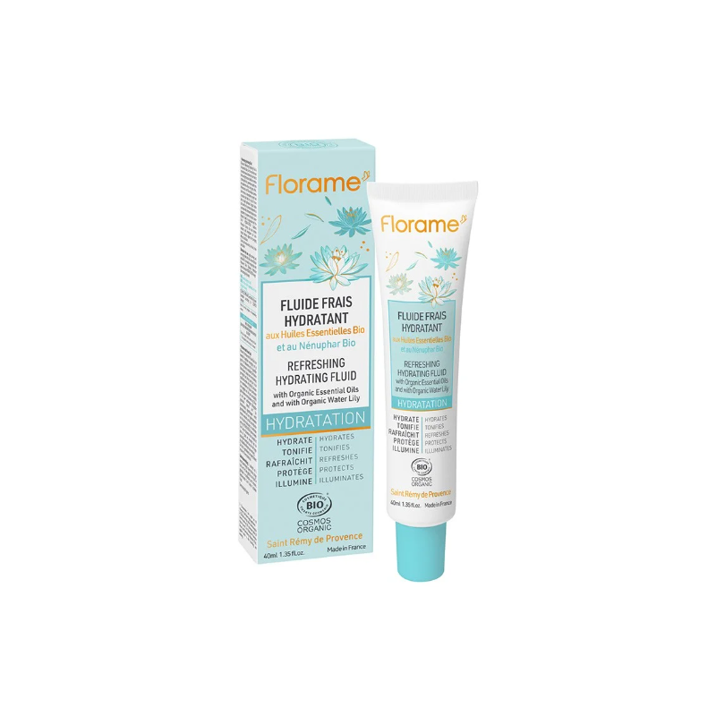 Fluido Hidratante Refrescante HYDRATATION Florame
