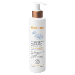 Leche desmaquillante para cara y ojos Florame