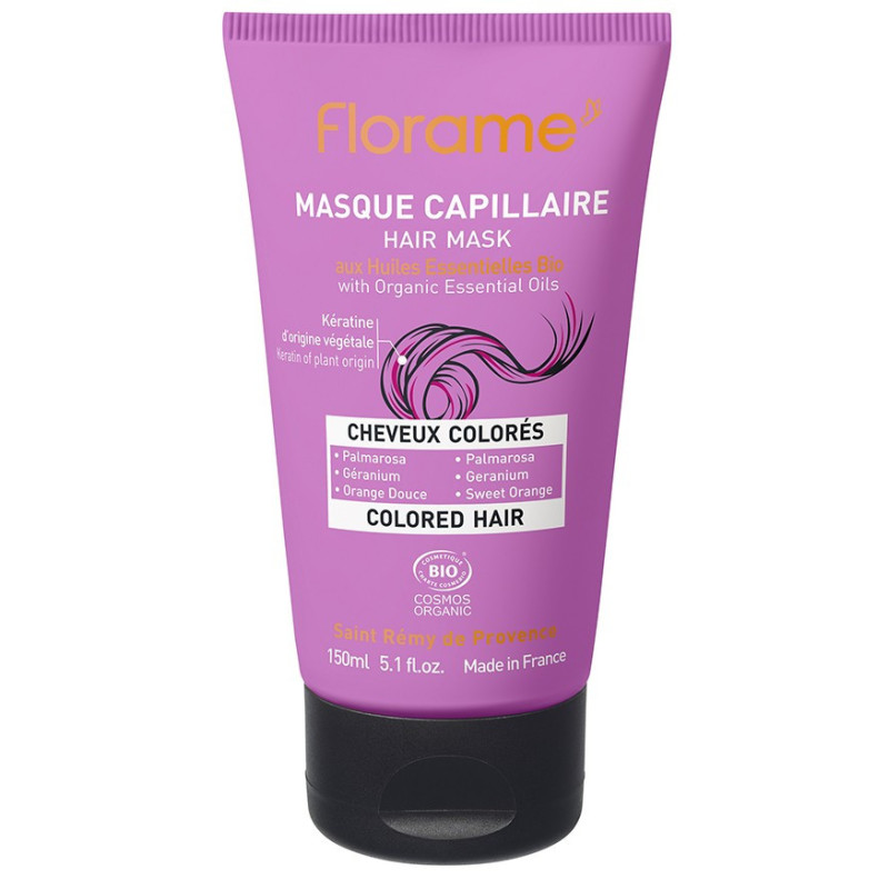 Máscara para cabello teñido Uso Pref. 09/26 Florame
