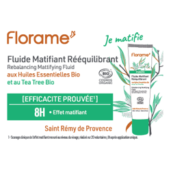 Sachet Fluido Matificante Reequilibrante Pureté Florame 3ml