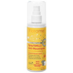 Spray anti-mosquitos y moscas para tejidos Florame