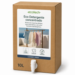 Detergente lavadora concentrado Eco 10L ecológico ECOTECH FRESH