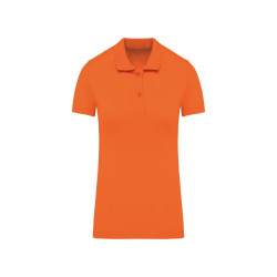 Polo piqué de algodón orgánico mujer Natuhral