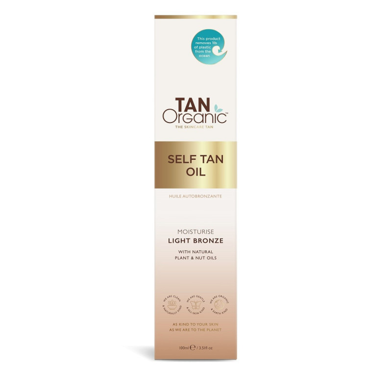 Autobronceador hidratante transparente Oil 100 ml. Tanorganic