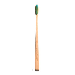 Cepillo de dientes de bambú Adulto Soft Mango delgado Woobamboo