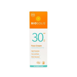 Crema protección solar facial SPF30 Biosolis Uso Pref. 12/26